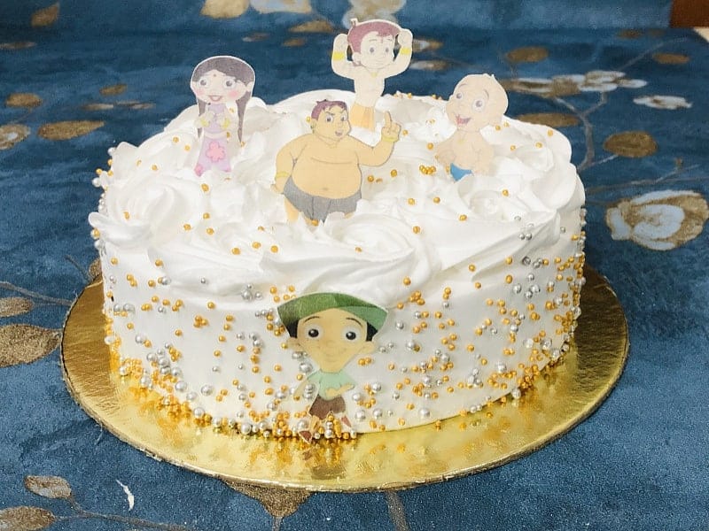 edible printed chota bheem cake | fusion cakes | Flickr