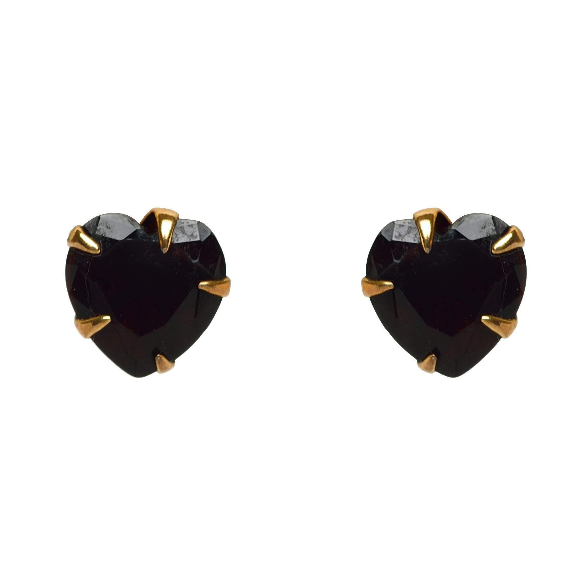 Aarohi13 heart shape crystal earring for women and girl