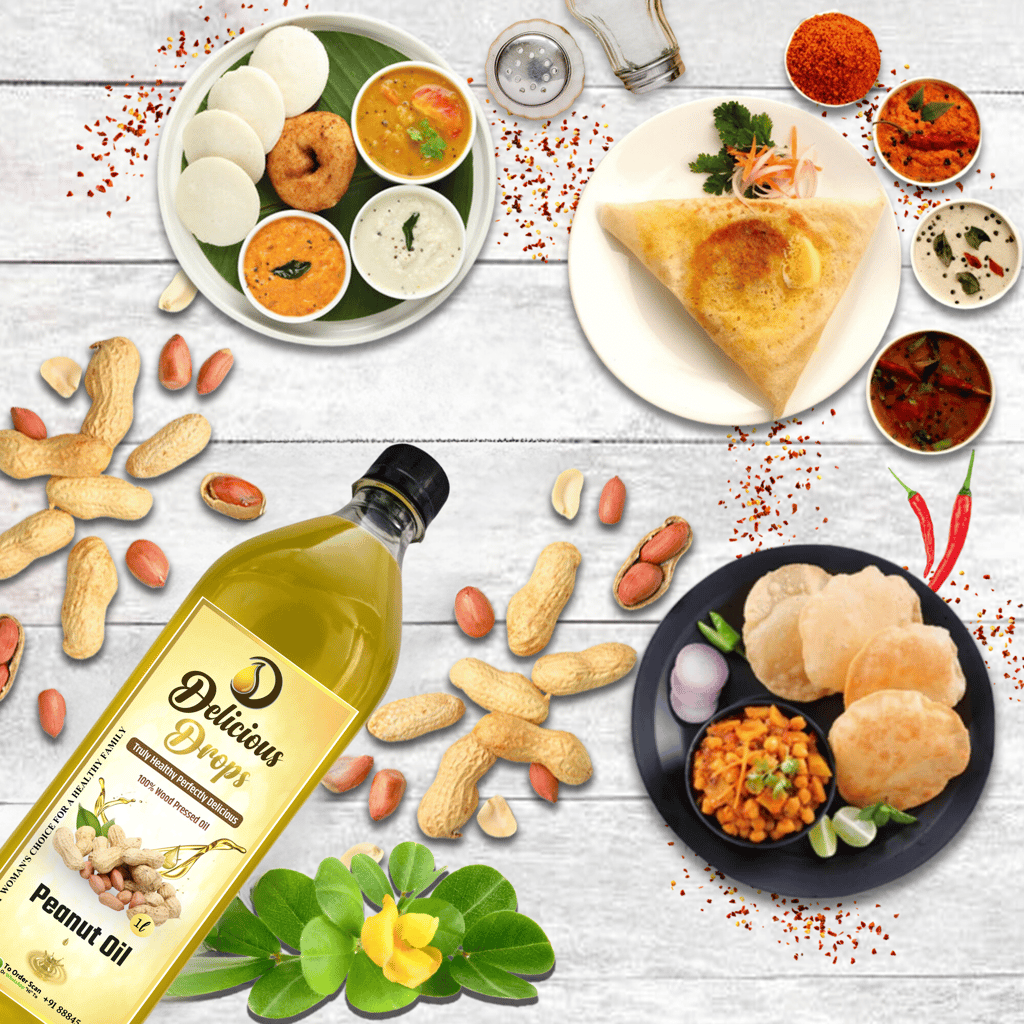 Wood Pressed Peanut Oil 1000 ML