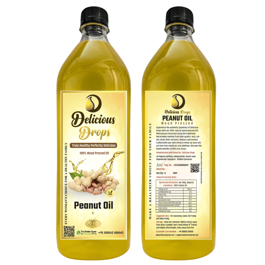 Wood Pressed Peanut Oil 1000 ML
