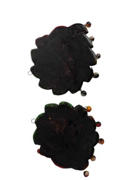 KSI Shubh Labh Terracotta Handmade Door/Wall Hanging | Wall Hanging and Religious Figurine for Home Decor and Gifts for Diwali Door Office & Mandir Decoration Set