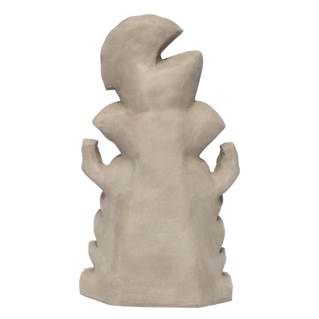 KSI ECO-Friendly Handcrafted Ganesh Clay Idol Mitti ka Ganesh Water Soluble Ganesha for Ganpati Visarjan Statue for Ganesh Chaturthi