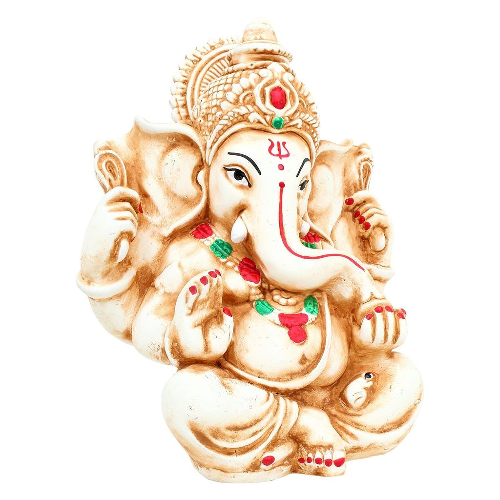 KSI Ganpati Murti | Lord Ganesha | Ganpati Idol for Figurine Gift Showpiece