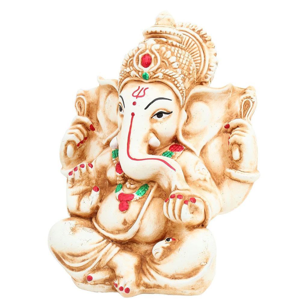 KSI Ganpati Murti | Lord Ganesha | Ganpati Idol for Figurine Gift Showpiece