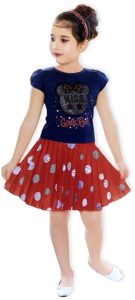 Baby Girls Minnie Party(Festive) Top Skirt