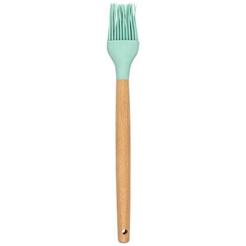 Vessel Crew Silicone Oil Basting Brush with Wooden Handle for Kitchen use (Pack of 1)