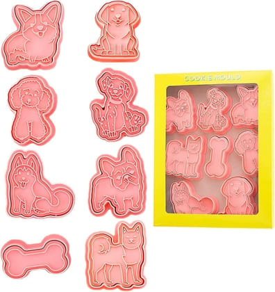 Skytail Dog Cookie Cutter Set of 8