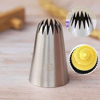 Bulky Buzz Fine Cut Star Icing Piping Nozzle