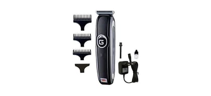 GM-6050 Professional Hair & Beard Trimmer Runtime: 60 min Trimmer for Men & Women (Black)