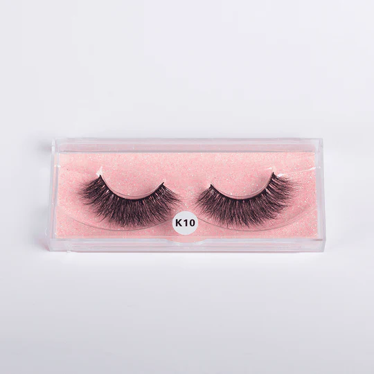 BOBI Reusable Waterproof 15mm Faux Mink Natural Fluffy Wispy Long Kinky 5D Volume Eyelashes - 1 Pair