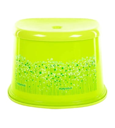 Nayasa Funk Bathroom Stool (Patla) No. 508, Single Pcs, Green