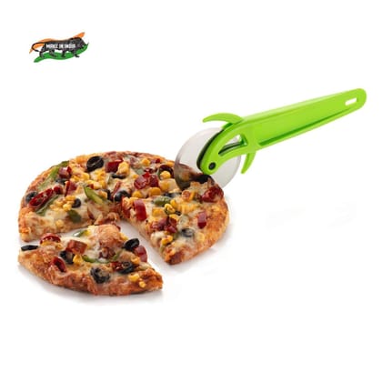 A2DR Multi-Purpose Premium Pizza Cutter (Green, Pack of 1)