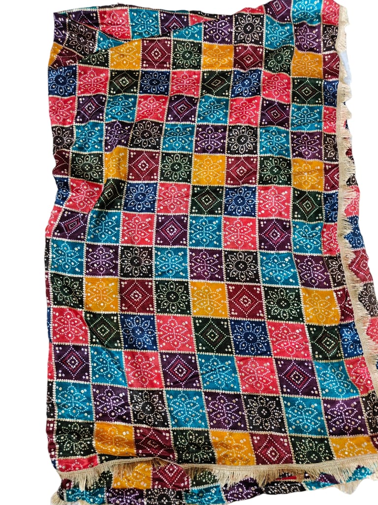 Women's Crepe Silk Dress Material (Unstitched Salwar Suit)