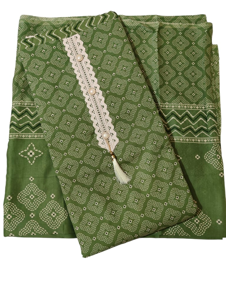 Women's Cotton Dress Material (Unstitched Salwar Suit)