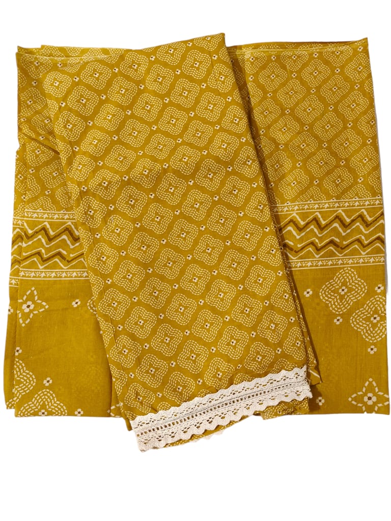 Women's Cotton Dress Material (Unstitched Salwar Suit)