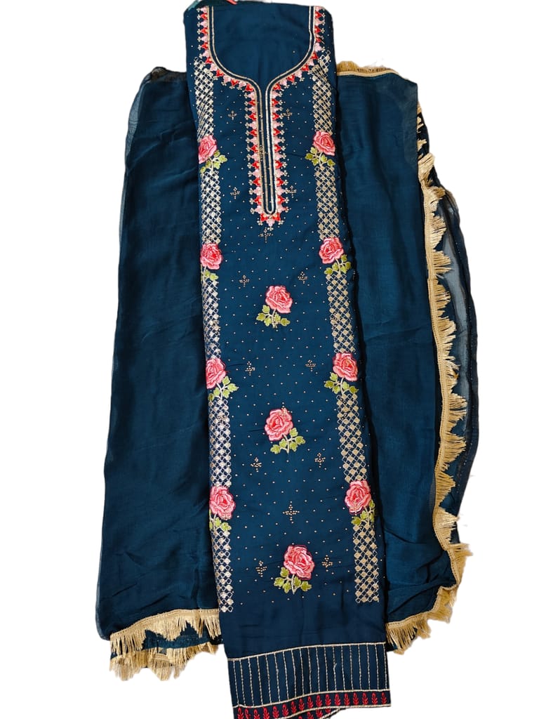 Women's Georgette Dress Material (Unstitched Salwar Suit)