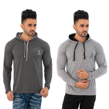 SKYBEN Hooded T Shirts Combo
