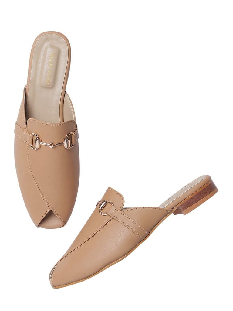 Marc Loire Women's Faux Leather Comfortable Slip on Mules for Casual Wear, Party and Formal Occasions. - Casual Shoes | Buy online on ZillyBuy