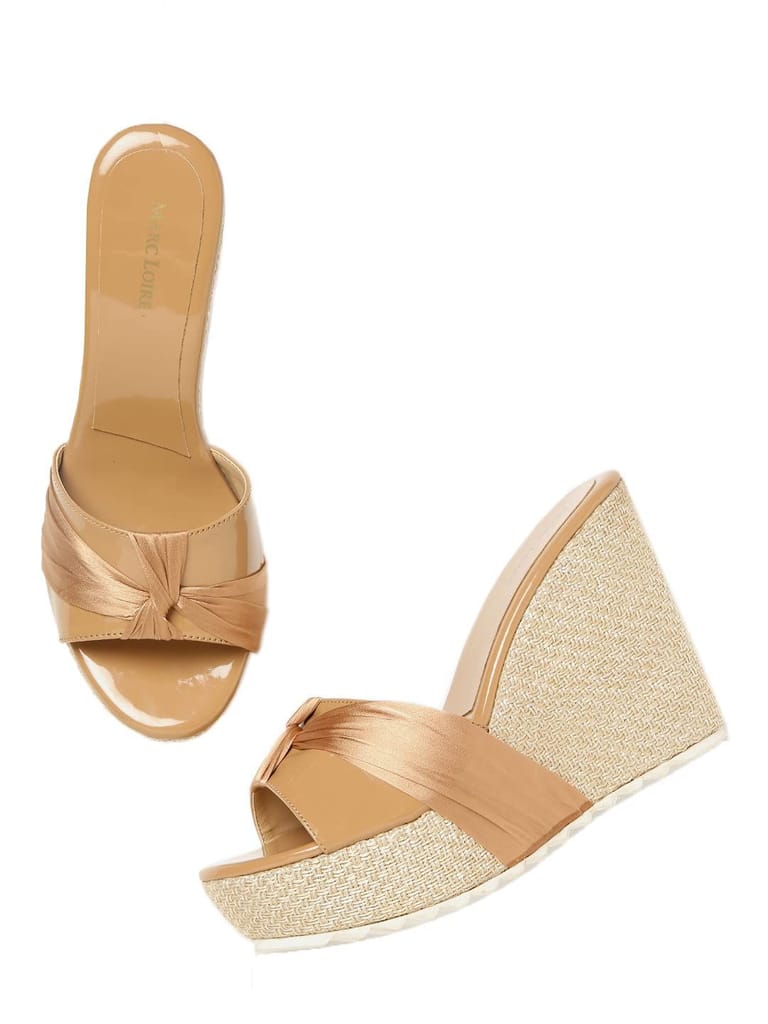 Marc Loire Women's Open Toe Slip On Wedges Footwear for Casual, Outdoor, Party and Holidays - Casual Shoes | Buy online on ZillyBuy