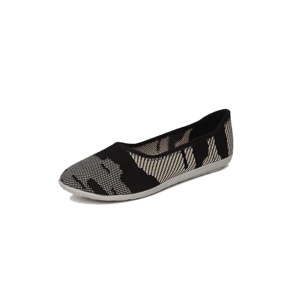 Marc Loire Women's Athleisure Knitted Active Wear Slip-On Ballerina Shoes - Sports Shoes | Buy online on ZillyBuy