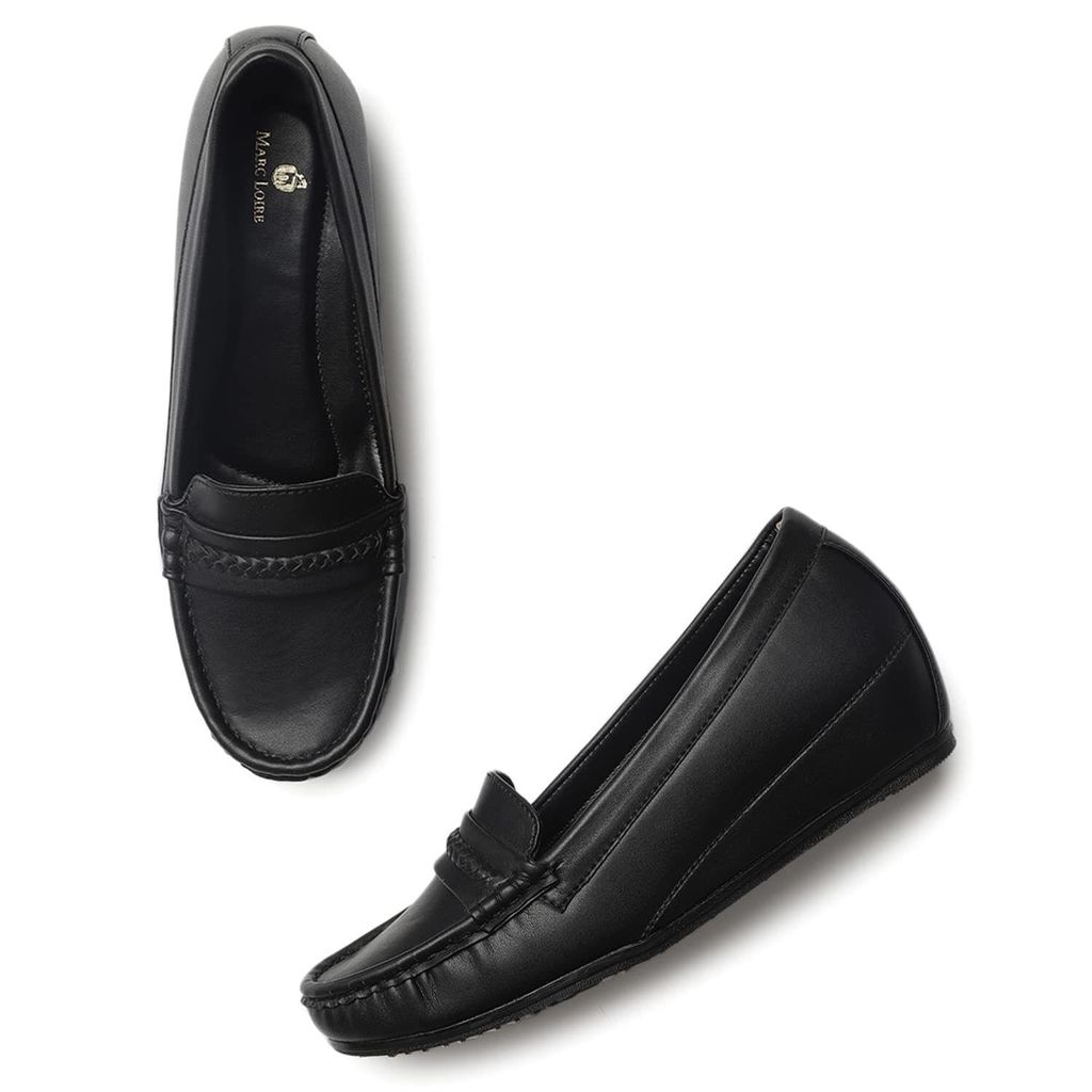 Marc Loire Women Comfortable Wedges Loafer/Mules/Ballet Heels Footwear - Heels | Buy online on ZillyBuy
