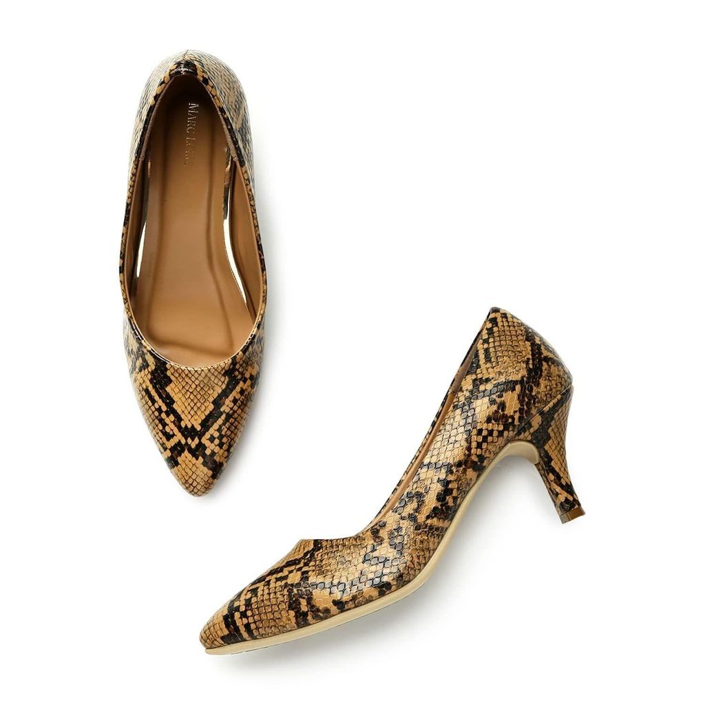 Marc Loire Women's Casual Soft Comfortable Kitten Heels - Heels | Buy online on ZillyBuy