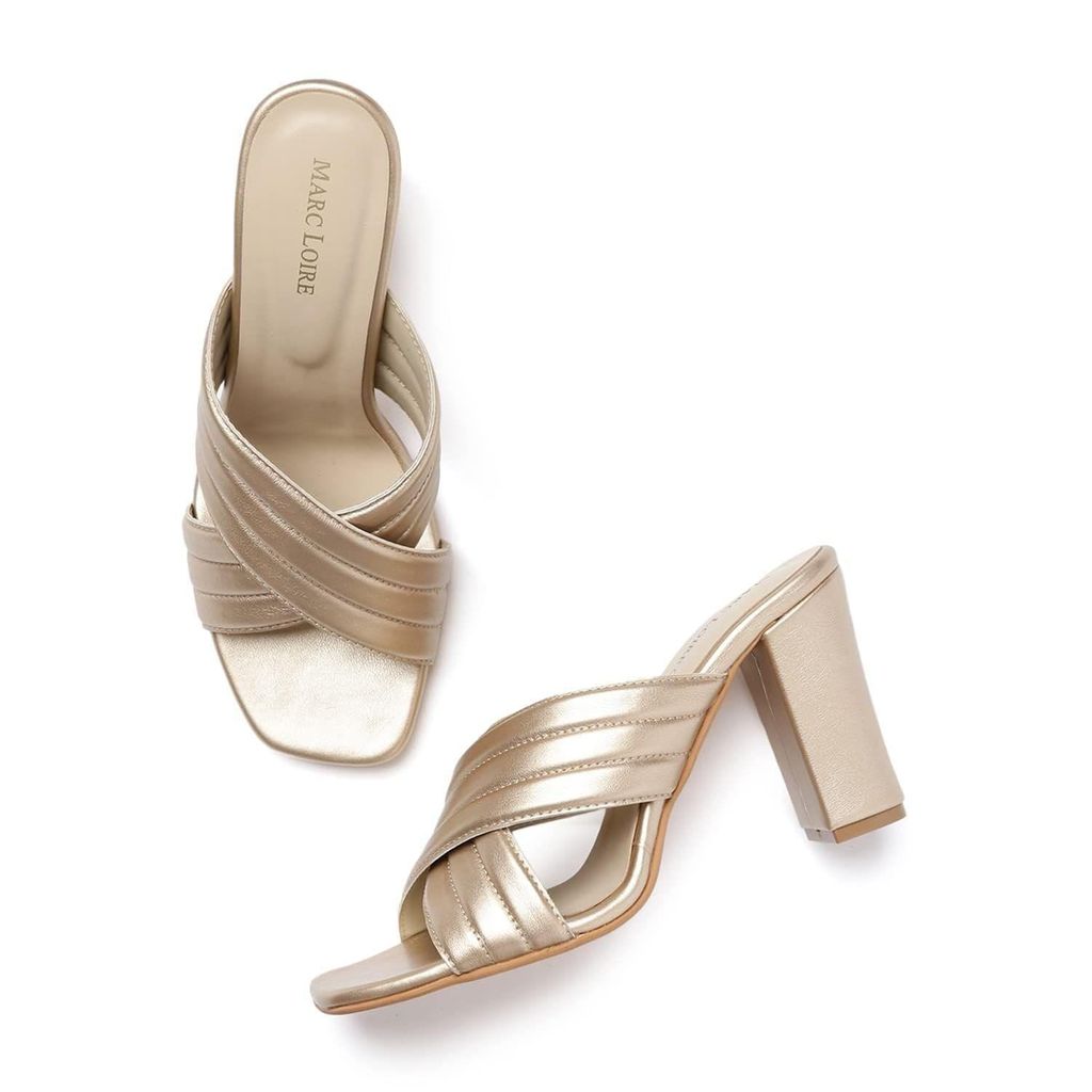 Marc Loire Women's Casual Soft Comfortable Block Heels - Heels | Buy online on ZillyBuy