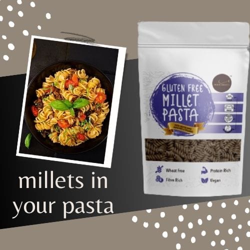 INDULGENCE Gluten Free Millet Pasta Pack of 2 (400 Gms)