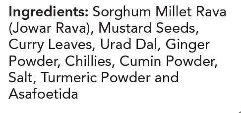 INDULGENCE Jowar Upma Mix Pack of 2 (360 Gms)