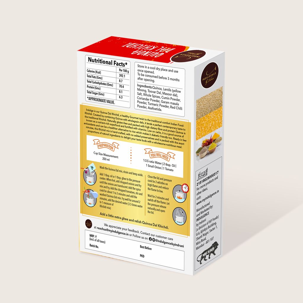 INDULGENCE Quinoa Dal Khichdi 180gms