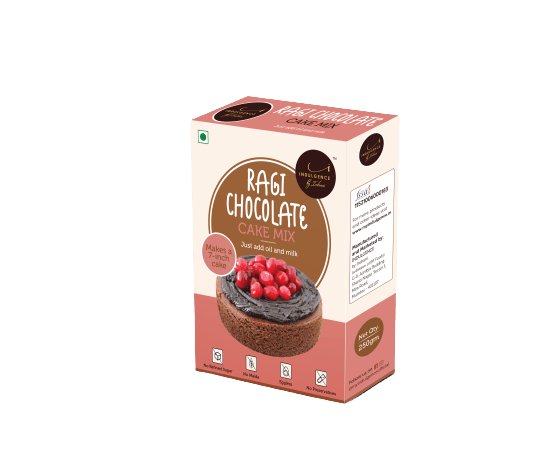INDULGENCE Ragi Chocolate Cake Mix 250 gms