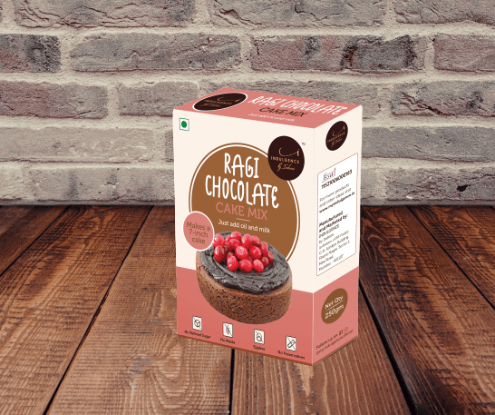 INDULGENCE Ragi Chocolate Cake Mix 250 gms