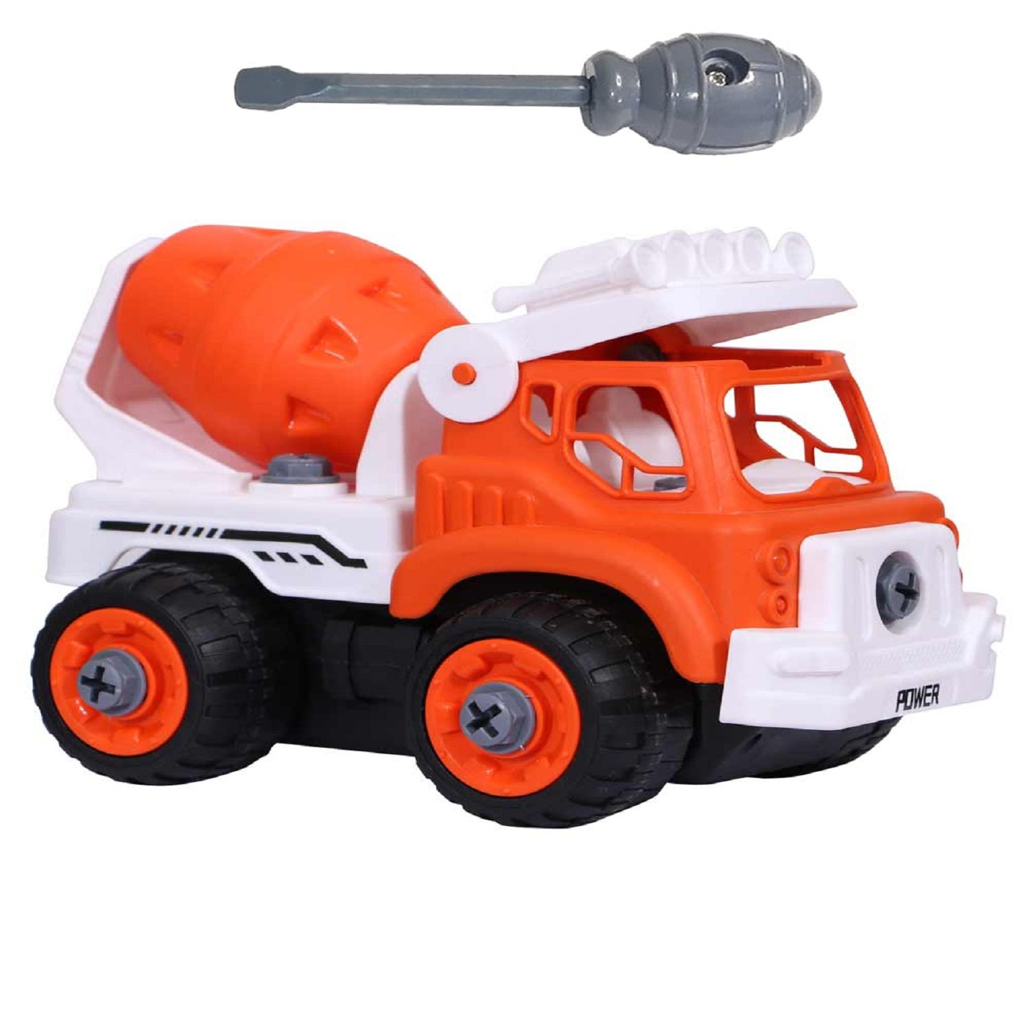KTRS ENTERPRISE DIY Friction Power Folding Excavator Cement Mixer