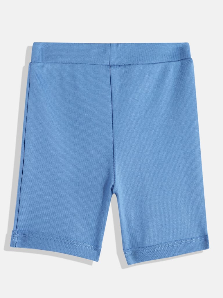 GIRLS BLUE SHORTS