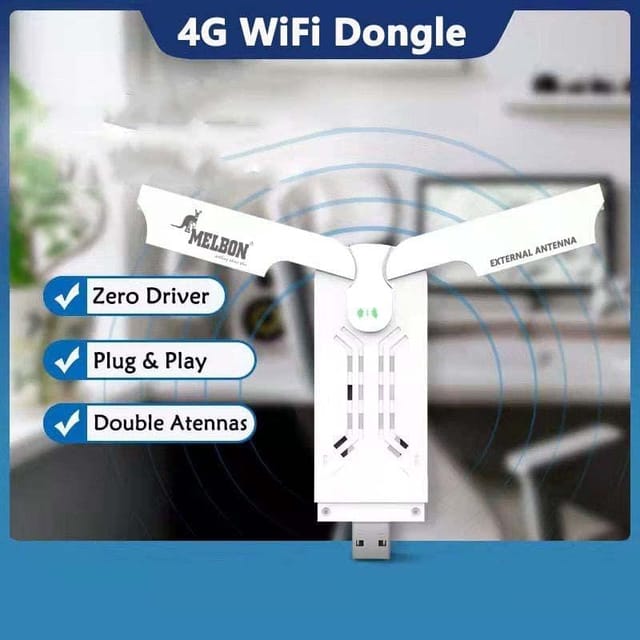Buy MELBON 4G LTE Wireless USB Dongle Stick with All SIM Network