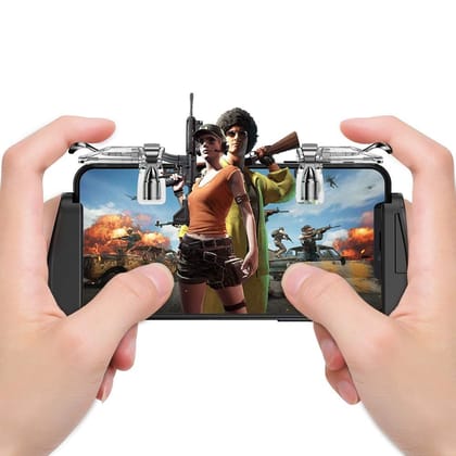 GameSir F2 PUBG Mobile Game Controller - L2R2 Gaming Grip Mobile Joystick Gamepad Trigger Controller with Sensitive Shoot Aim & Fire Trigger for 4.5-6.5" iPhone/Android