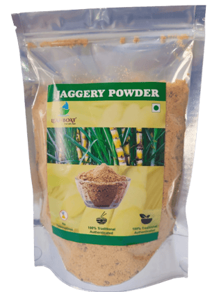 Leaf boat Jaggery Powder | Pack of 450 Gm