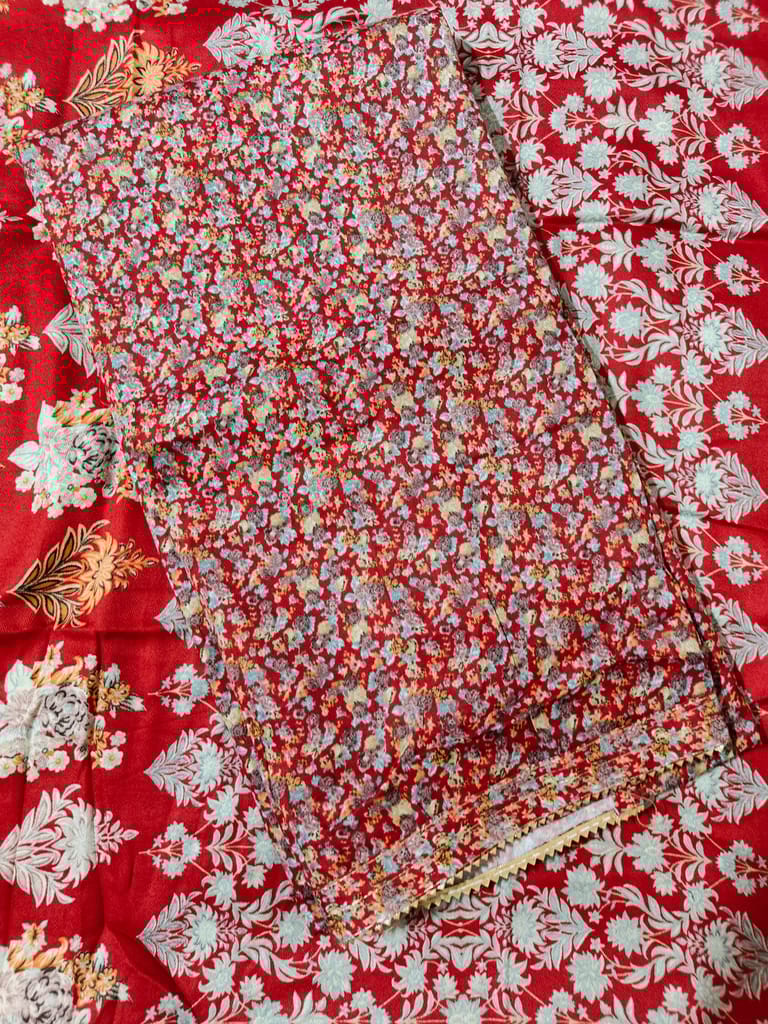 Women's Pashmina Dress Material (Unstitched Salwar Suit)