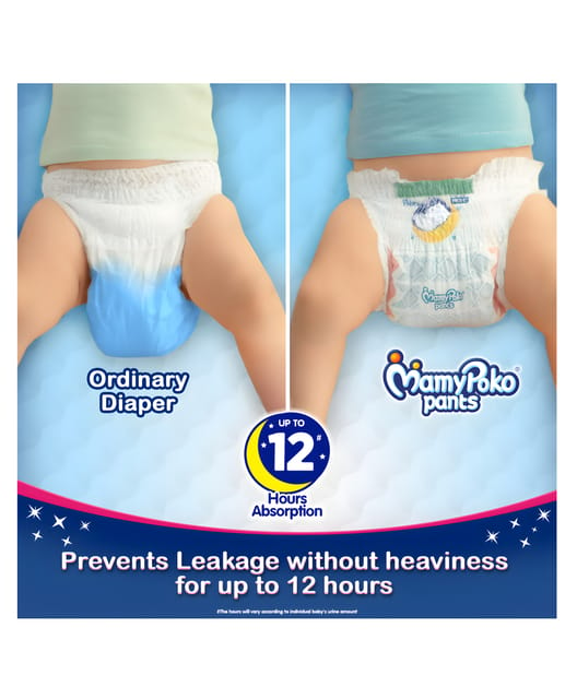 MamyPoko Pants Extra Absorb Diapers, New Born (Pack of 20)