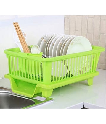 ARNI 3 in 1 Large Sink Set Dish Rack Drainer with Tray for Kitchen Dish Rack