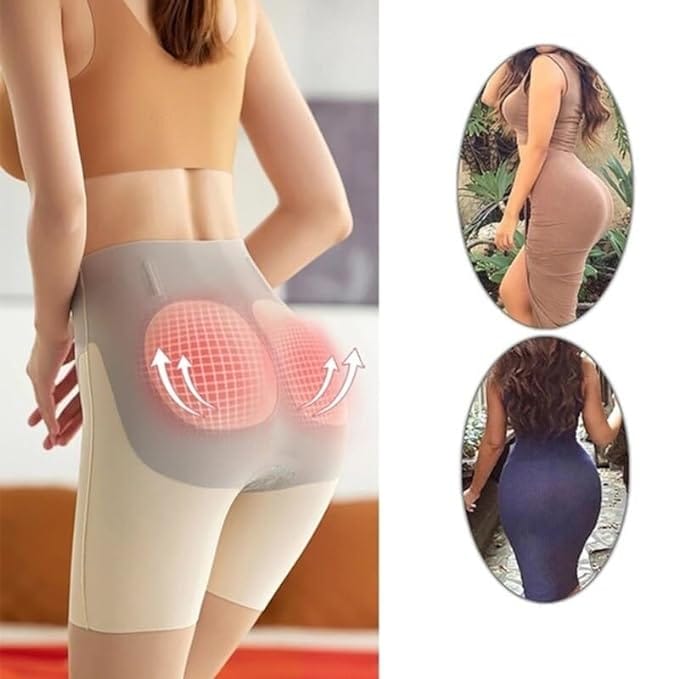 hapewear for Women Tummy Control Shorts High Waist Panty Mid Thigh Body Shaper
