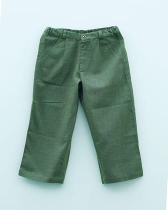 Earthy Green Smart Pants