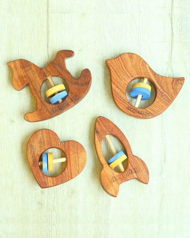 Wooden baby hot sale rattle plans