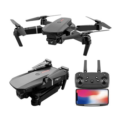 E88 RC Mini Drone with 4K Camera RC Wifi Control 90m Range
