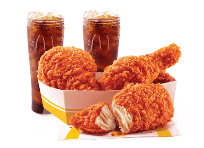 3 Pc Of McSpicy Fried Chicken + 2 Coke