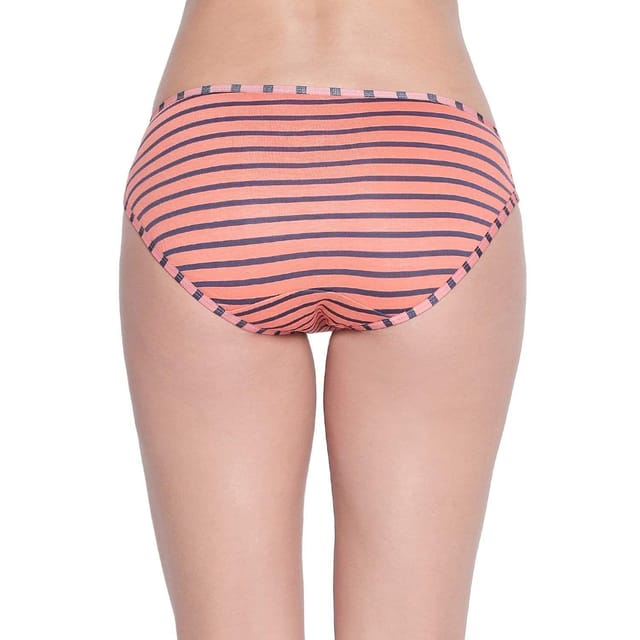 Buy Bodycare Womens Cotton Spandex Assorted Striped High Cut Briefs-Pack of  3 Online at Best Prices in India - JioMart.