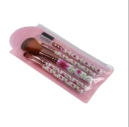 Elecsera 5pcs Make Up Brush Set -Synthetic Swiss Makeup Beauty Set Foundation Blending??(Pack of 5)