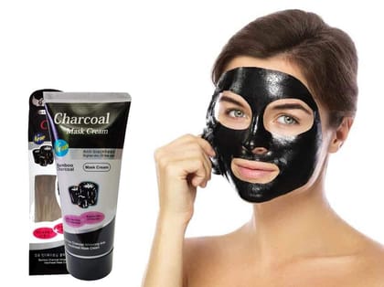 Elecsera Charcoal Face Mask Cream Anti Blackhead
