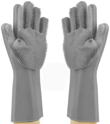 Elecsera Hand Glove Wet and Dry Glove (Free Size) Wet and Dry Disposable Glove (Free Size)