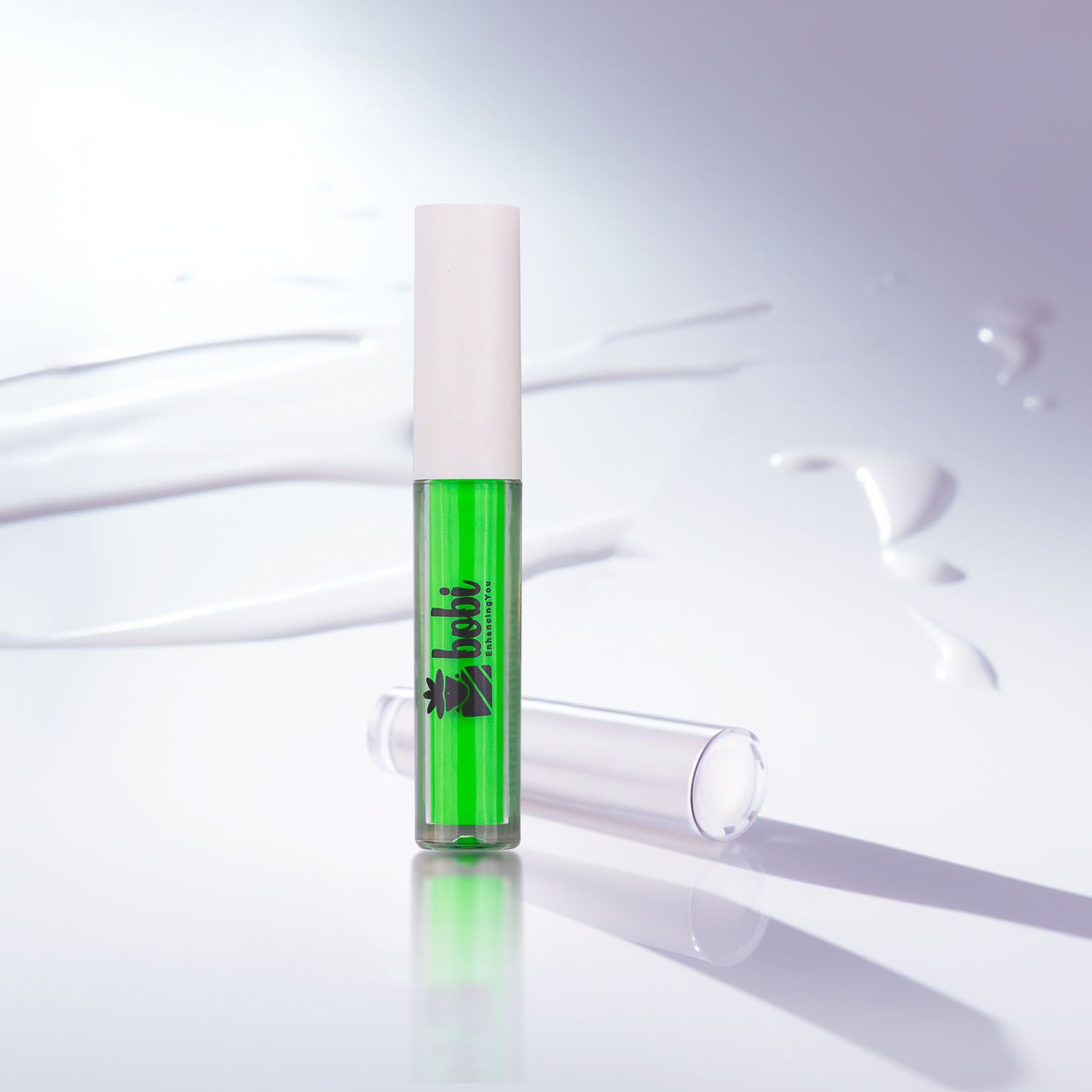 BOBI Green Neon Eyeliner Long-Lasting, Waterproof, Smudge Proof, and Vibrant. Add Glamour to Your Eyes with Shimmering Effects